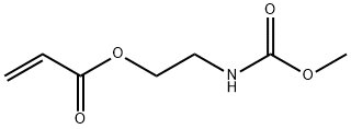 2-Propenoic  acid,  2-[(methoxycarbonyl)amino]ethyl  ester