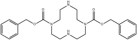 1,4,7,10-tetraaza-cyclododecane-1,7-dicarboxylic acid dibenzyl ester