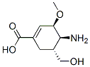 1-Cyclohexene-1-carboxylicacid,4-amino-5-(hydroxymethyl)-3-methoxy-,[3R-(3alpha,4alpha,5beta)]-(9CI)