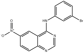 (3-溴苯基)-(6-硝基喹唑啉-4-基)胺