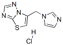 2-(imidazol-1-ylmethyl)-4-thia-1,6,8-triazabicyclo[3.3.0]octa-2,5,7-tr iene hydrochloride
