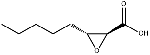Oxiranecarboxylic acid, 3-pentyl-, (2S-trans)- (9CI)