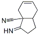 3aH-Indene-3a-carbonitrile,  1,2,3,4,7,7a-hexahydro-3-imino-
